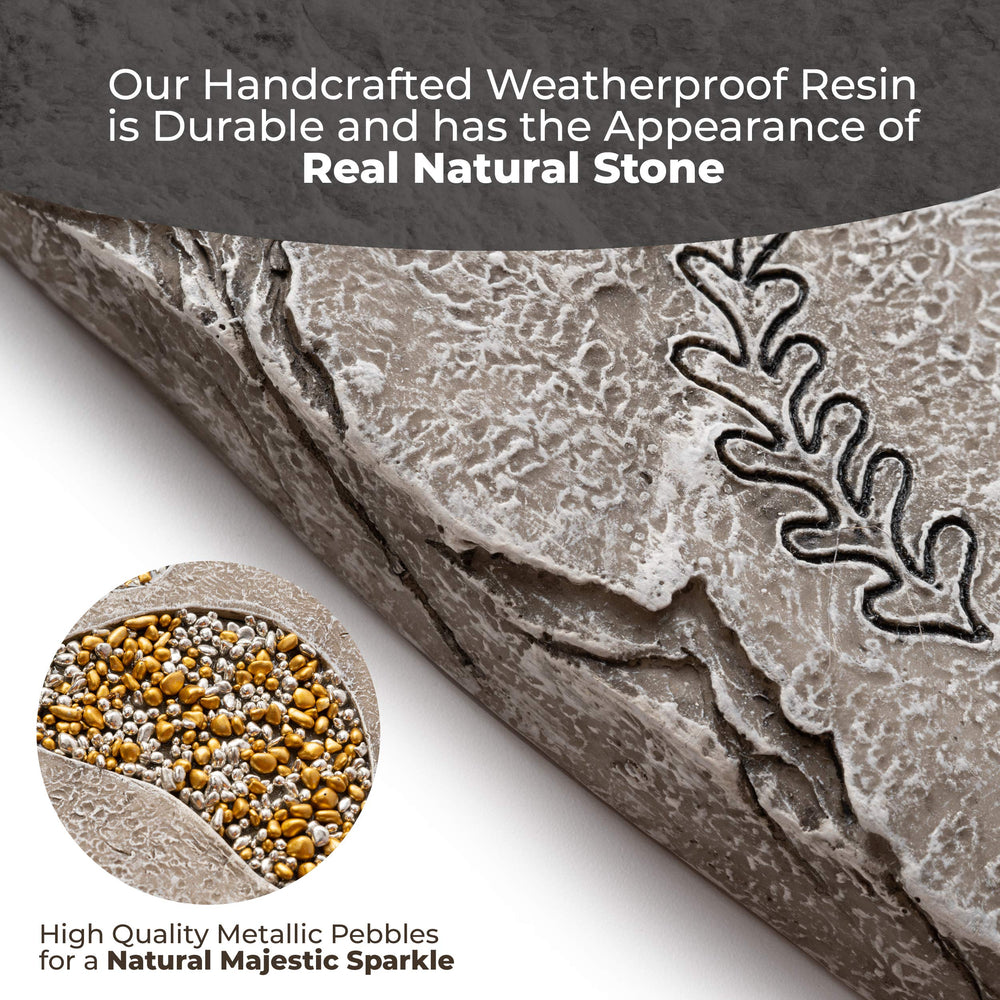 OBSI pawprint metallic detail closeup highlighting reflective embellishments and remembrance