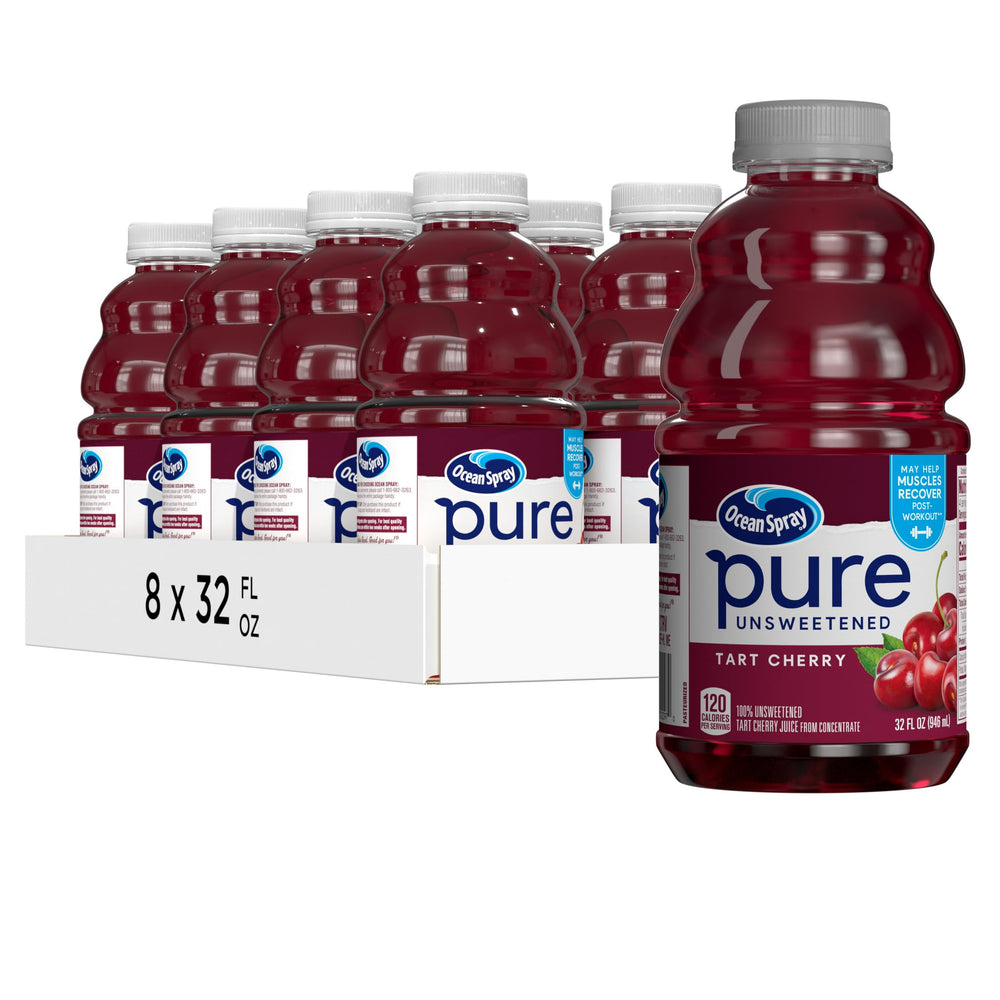 Ocean Spray botella frontal 32 oz mostrando etiqueta y sabor intenso