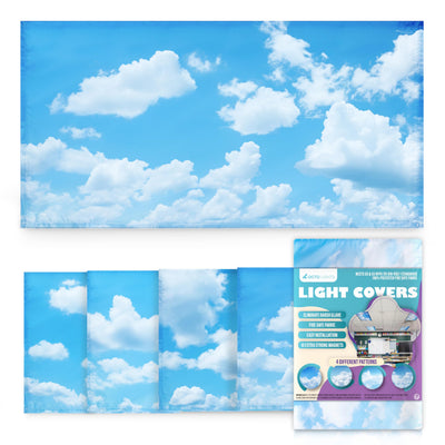 OCTO LIGHTS front packaging showing cloud cover and quick install benefit