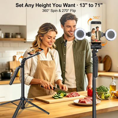 Ocwqp Bluetooth remote in hand for hands-free shutter and app control