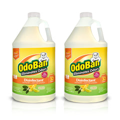 OdoBan envase frontal 2 galones beneficios de rendimiento y olor cítrico