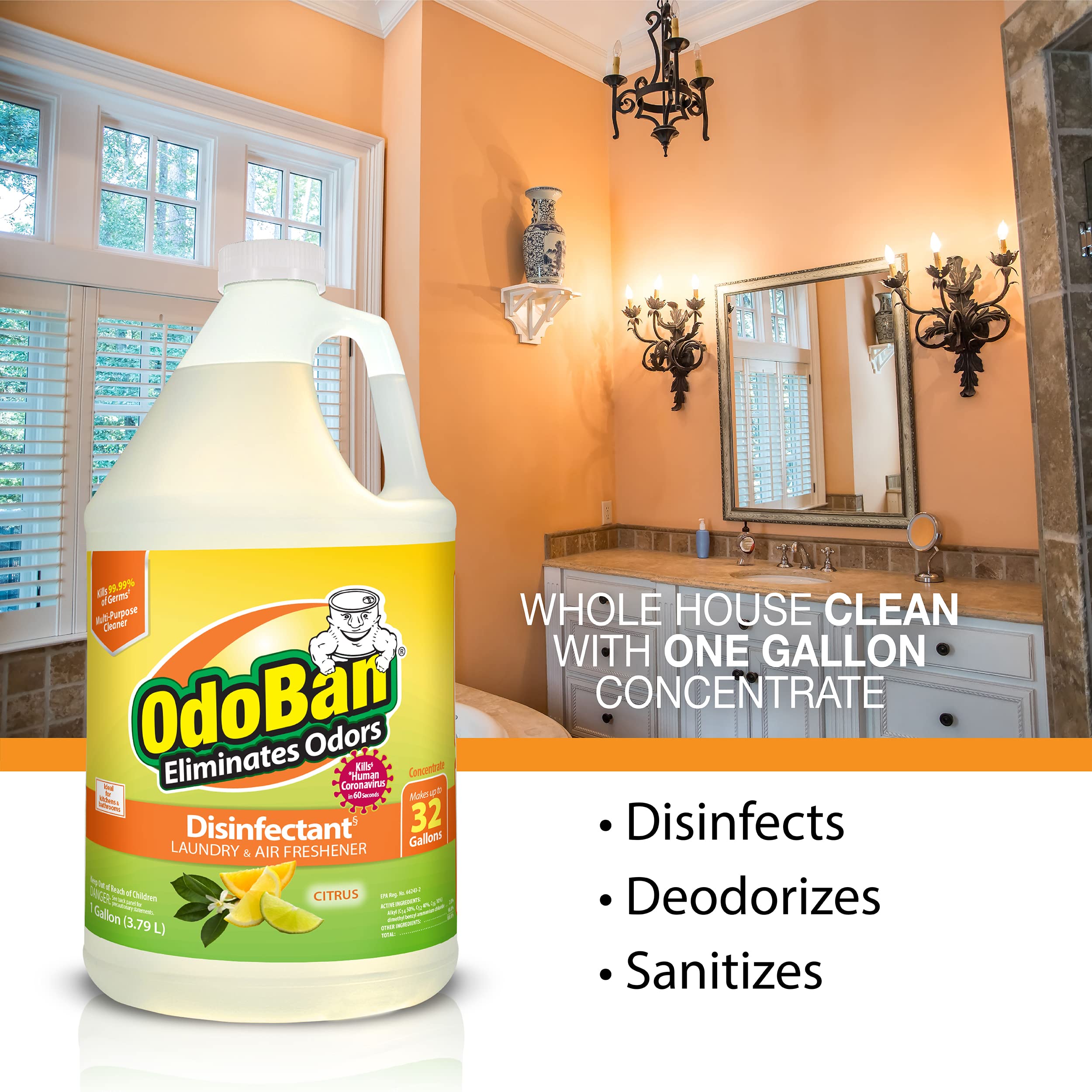 OdoBan como refrescante de ropa en lavadora dejando aroma limpio