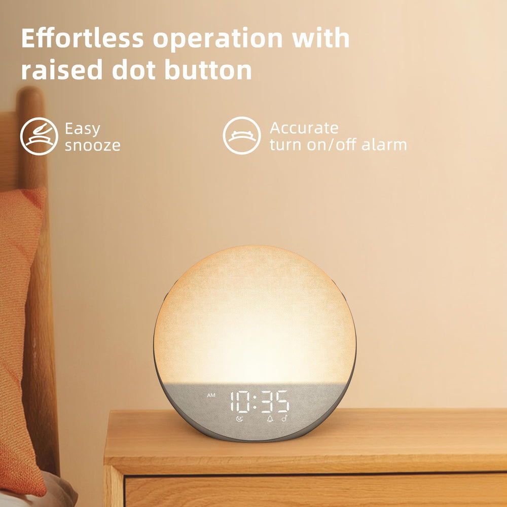 Odokee on a bedside table in use, promoting restful sleep routines