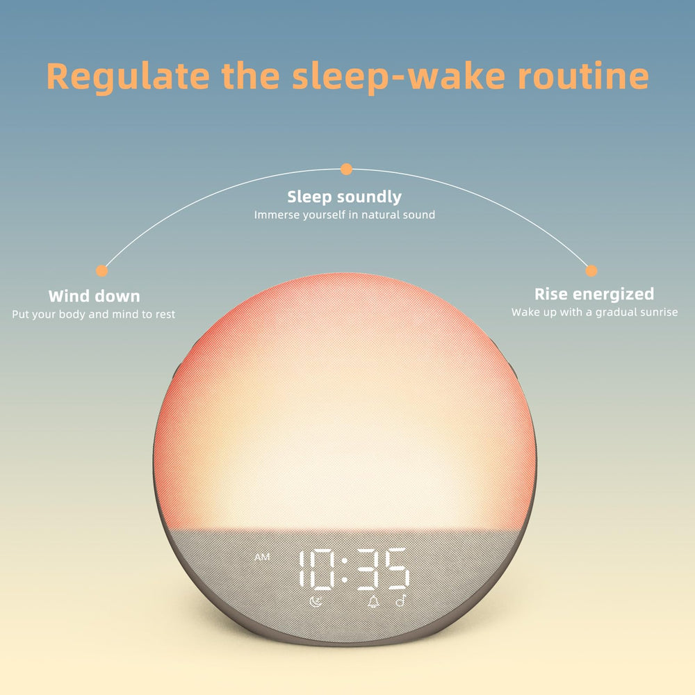 Odokee dimmed digital display, adjustable brightness for night comfort