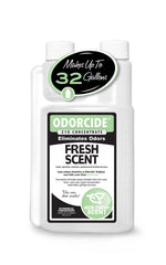 Odorcide botella frontal 16 oz mostrando etiquetado claro y beneficio de neutralizar olores