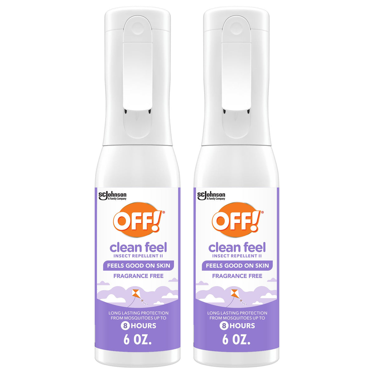 OFF! envase frontal visible con diseño y tamaño claro, transmitiendo confianza