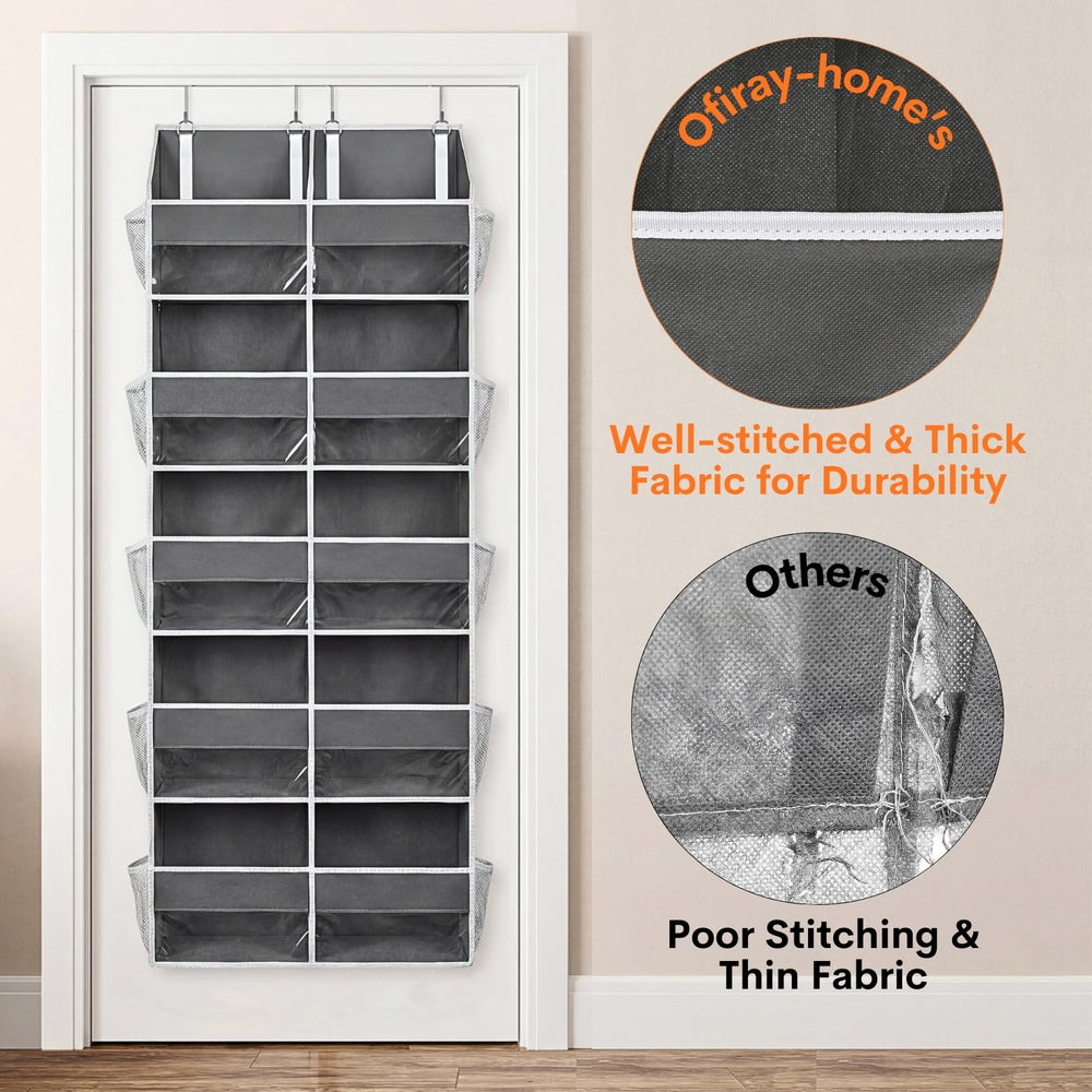 Ofiray-home comparación tamaño puerta para ver escala y compatibilidad en casa