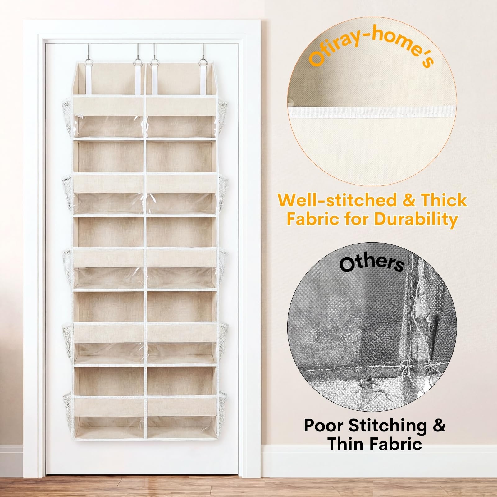 Ofiray-home compartimentos con pañales y toallas mostrando uso práctico
