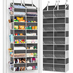 Ofiray-home vista frontal del organizador mostrando los diez compartimentos y ahorro de espacio