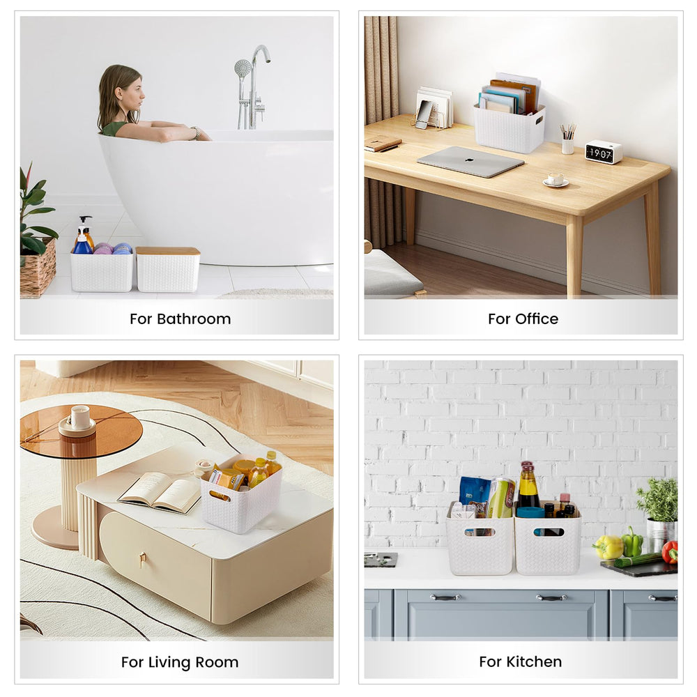 Ohmlove caja en cocina organizando utensilios, orden inmediato