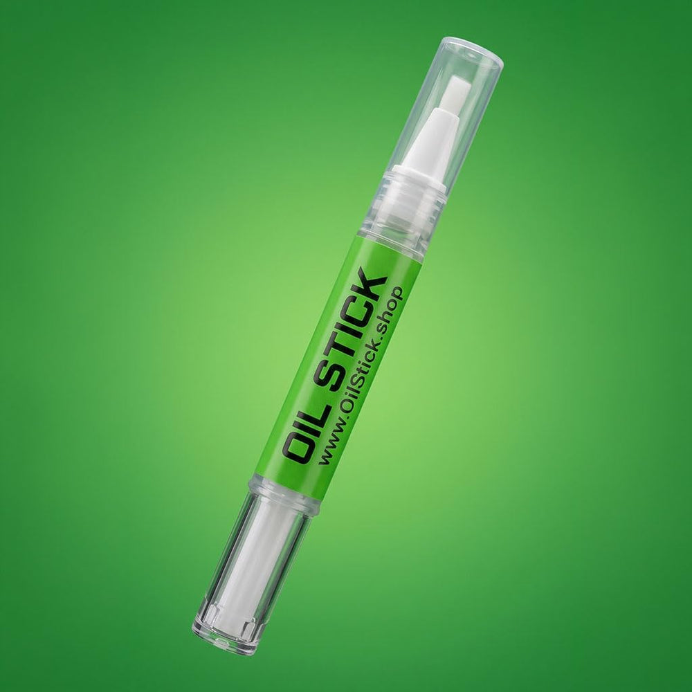 Generic OilStick en taller junto a impresora 3D mantenimiento ordenado