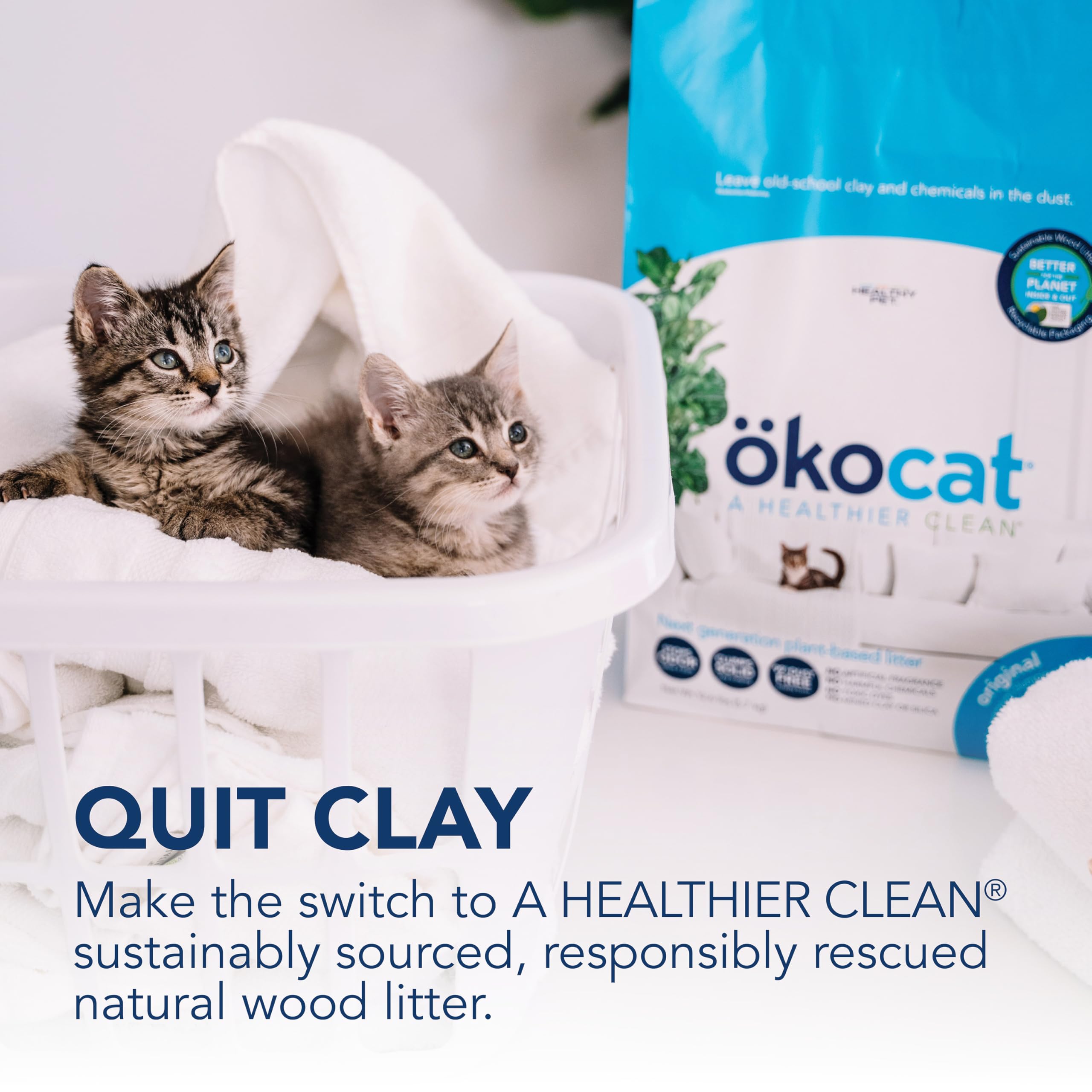 ÖKOCAT sello biodegradable que comunica compostabilidad y sostenibilidad