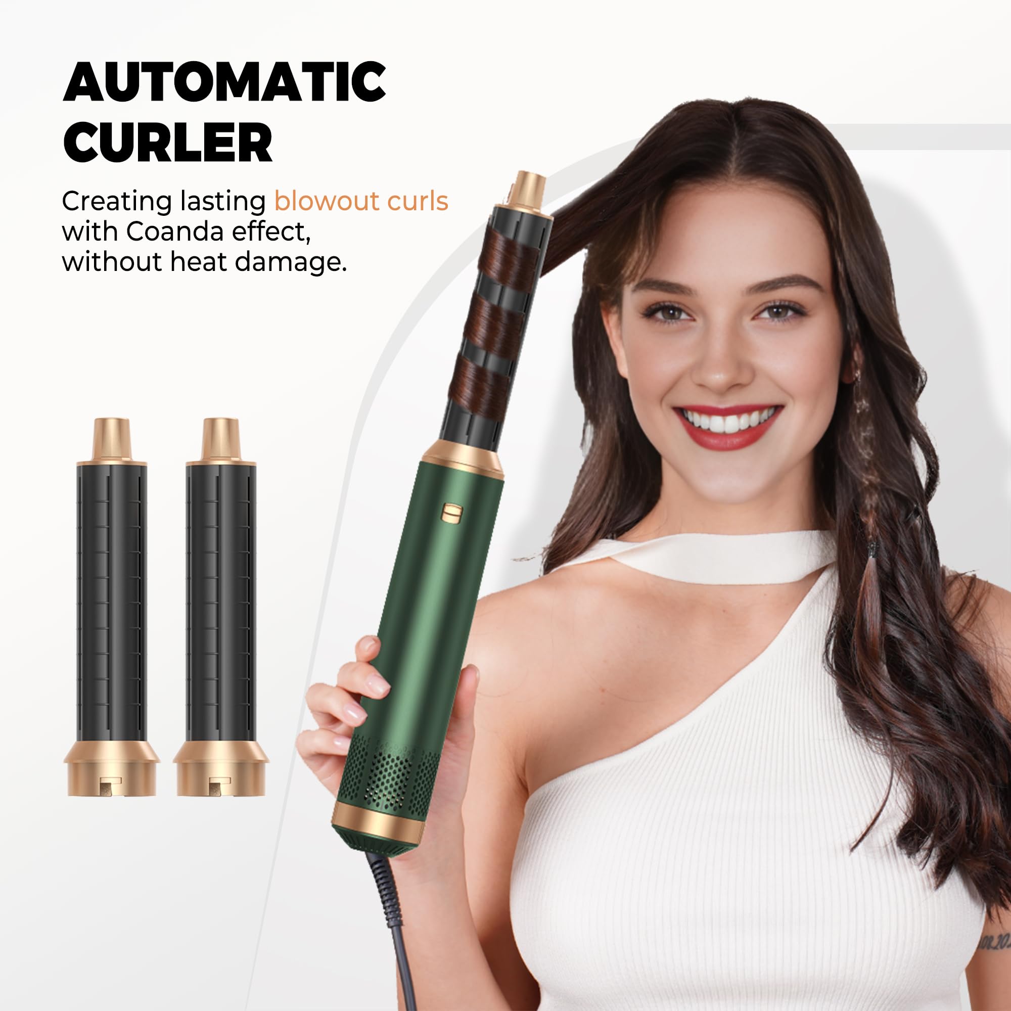 OKWRAP barril cerámico en primer plano que protege cutícula