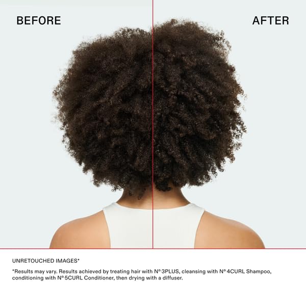 Post‑treatment hair after Olaplex N°.3PLUS showing smoother, stronger looking strands