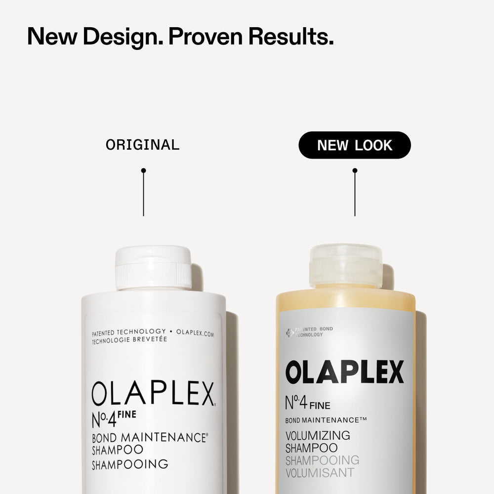 Olaplex No.4FINE shampoo lather texture close-up demonstrating lightweight foam