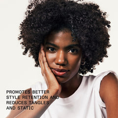 Olaplex serum texture close-up highlighting lightweight, non-greasy finish