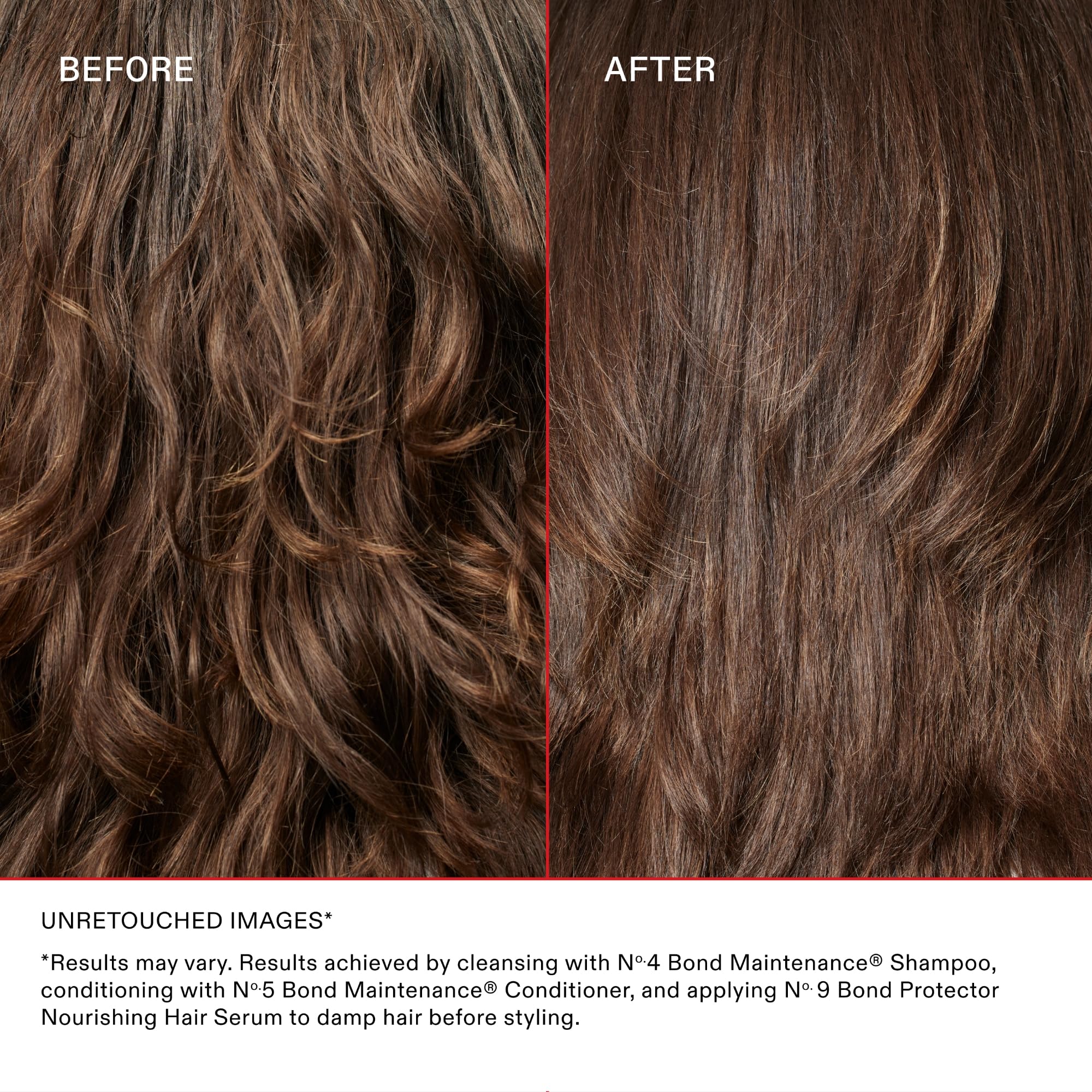 Olaplex 90 mL bottle next to a ruler showing compact travel-friendly size