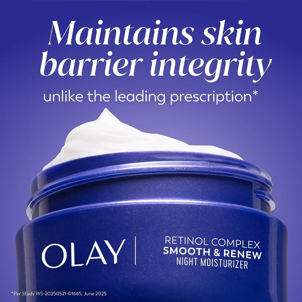 Olay demostración de aplicación nocturna para piel más suave