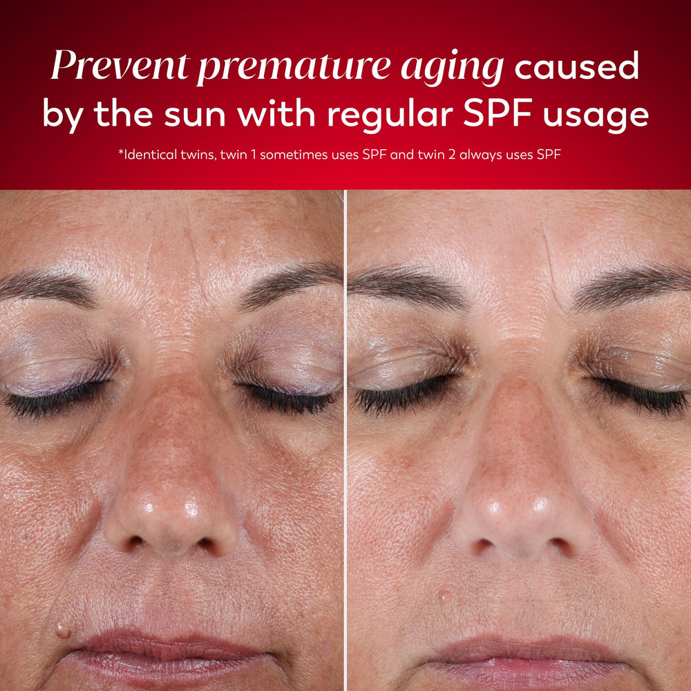 Olay aplicación matutina en rostro, hidratación y protección inmediata