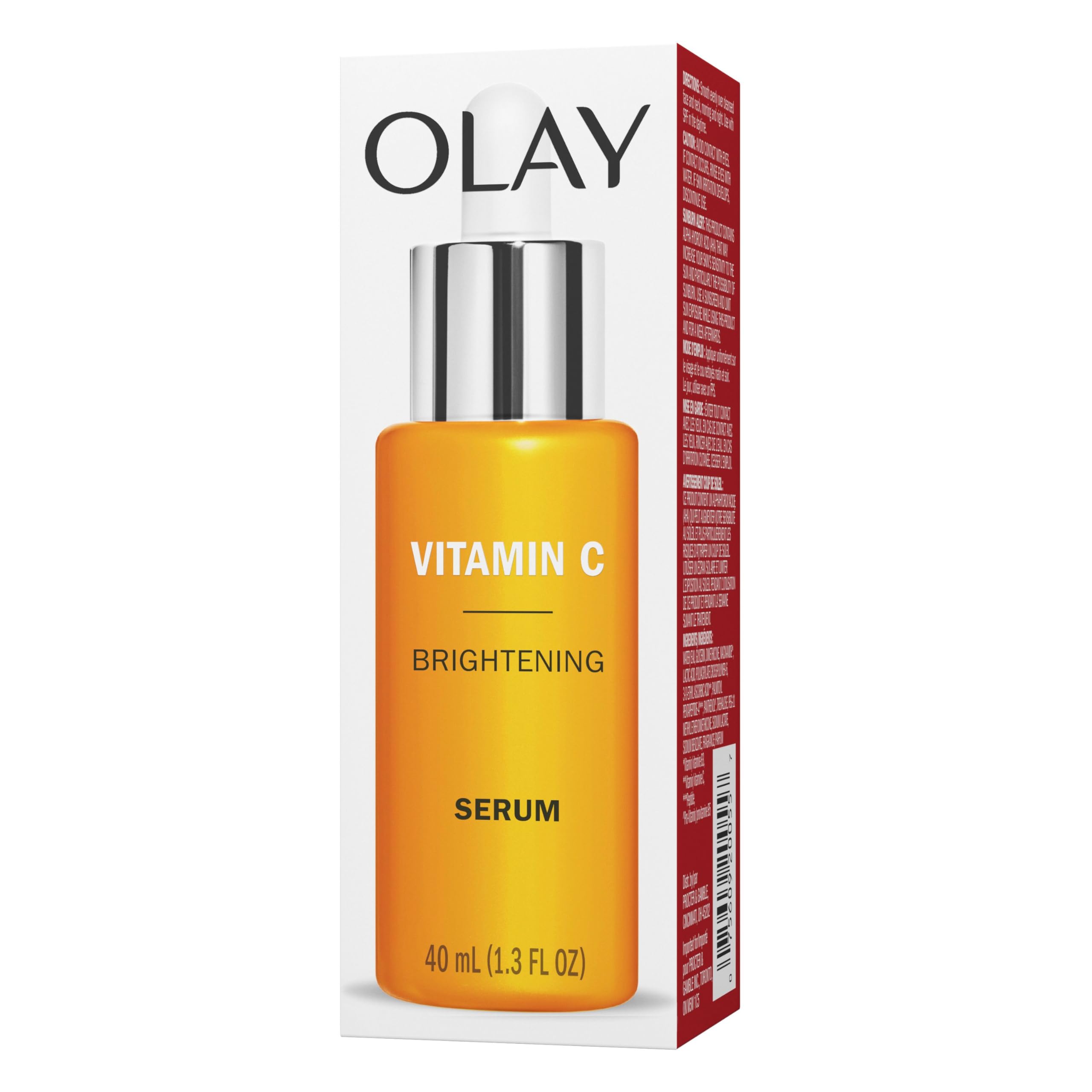 Olay caja del producto vista frontal mostrando diseño y marca
