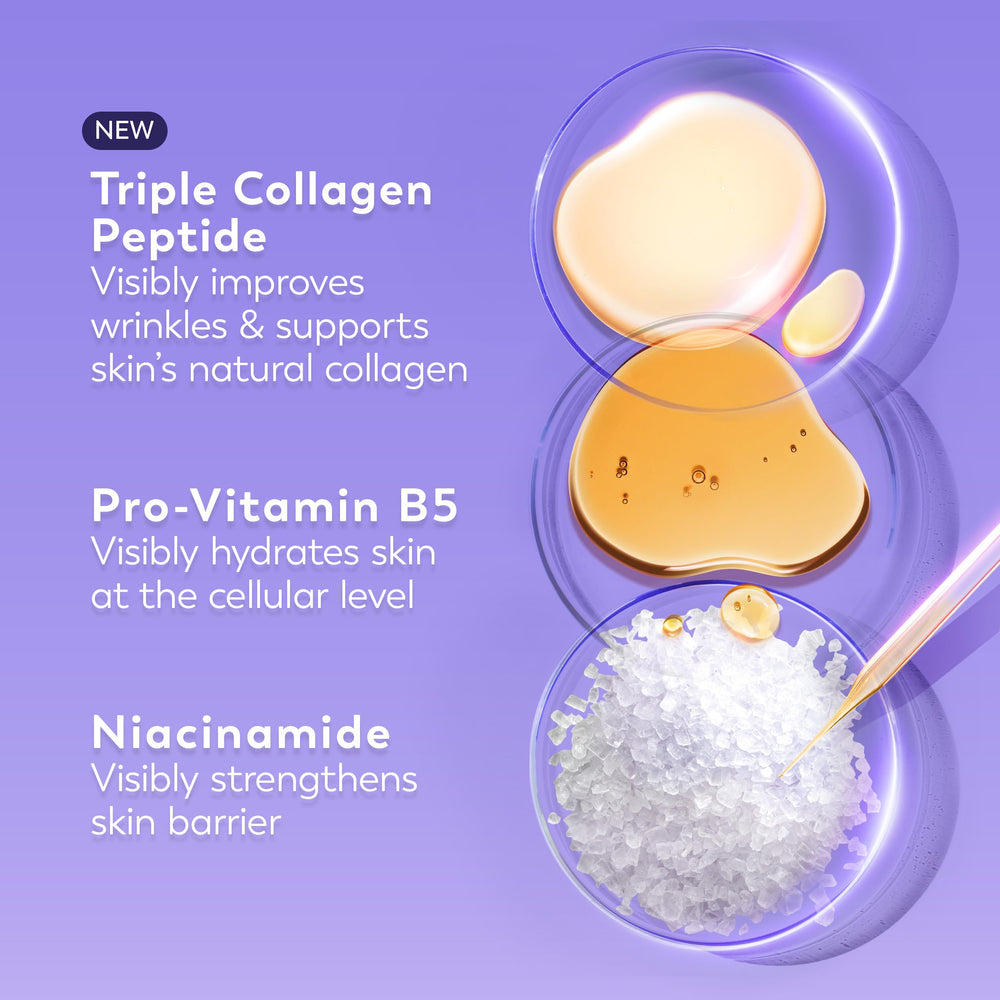 Olay crema sobre mesa de baño en escena lifestyle, sugiere integración nocturna