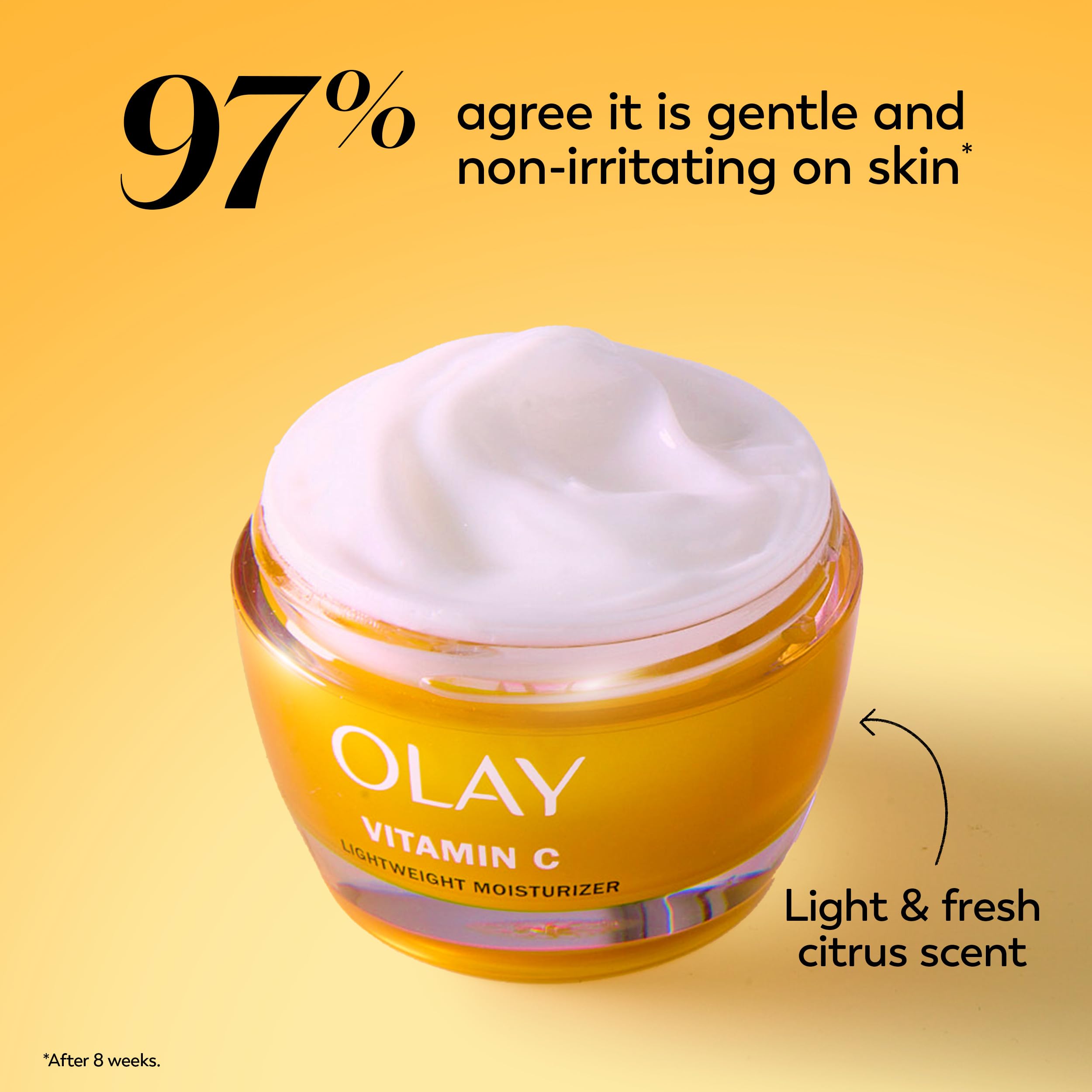 Olay empaque con compromiso de publicidad sin retoques mostrando honestidad