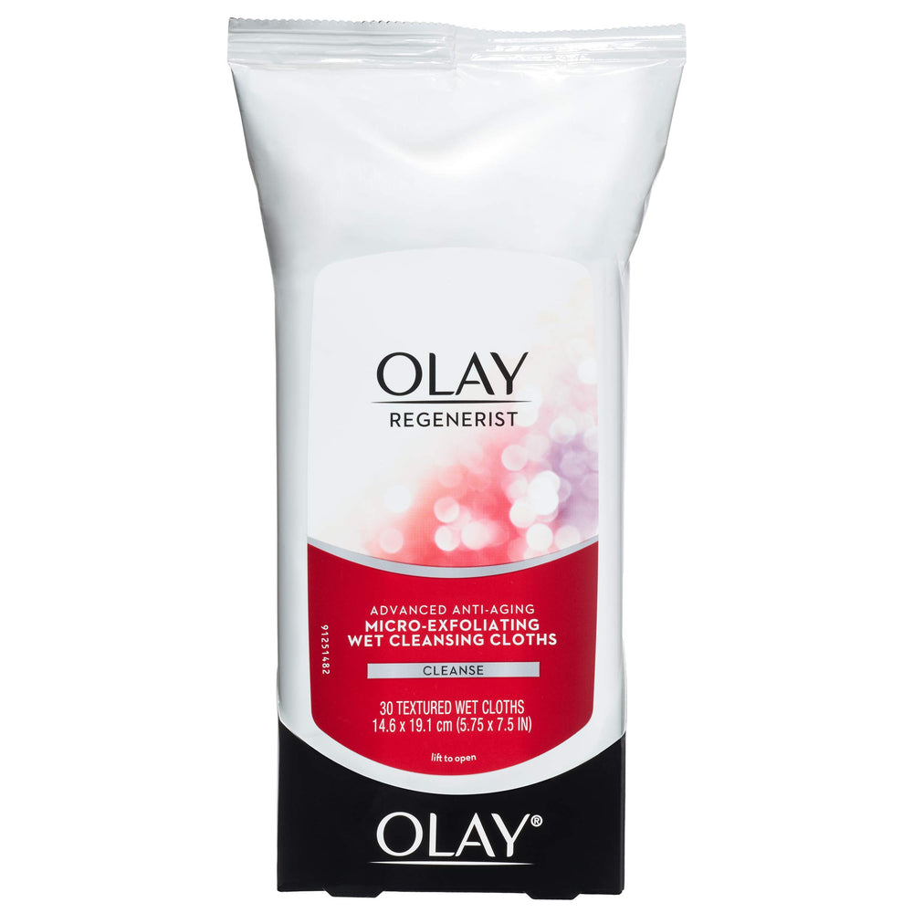 Toallitas Olay en tocador de viaje, solución cómoda para limpieza fuera de casa