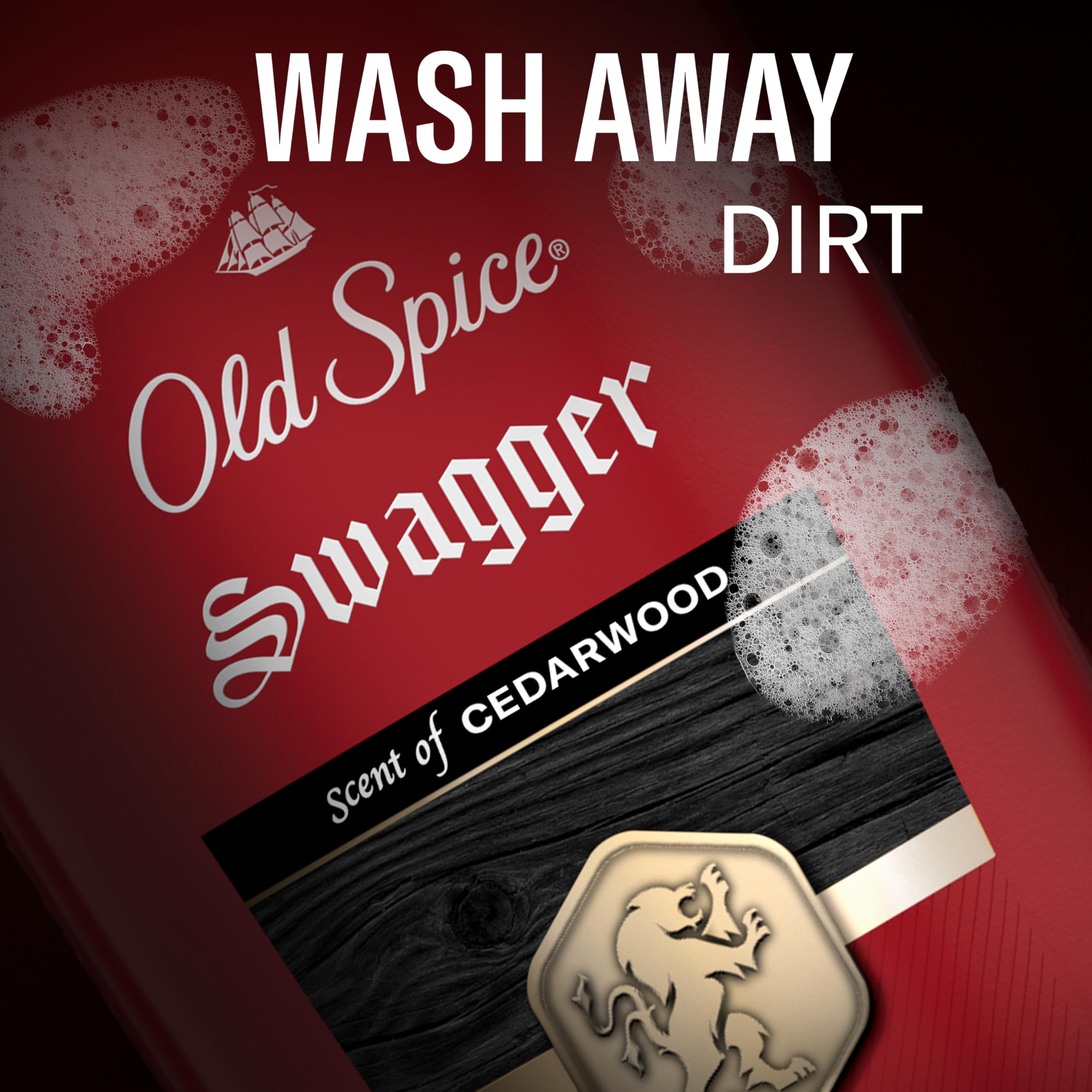 Old Spice lista de ingredientes en el envase para transparencia y confianza