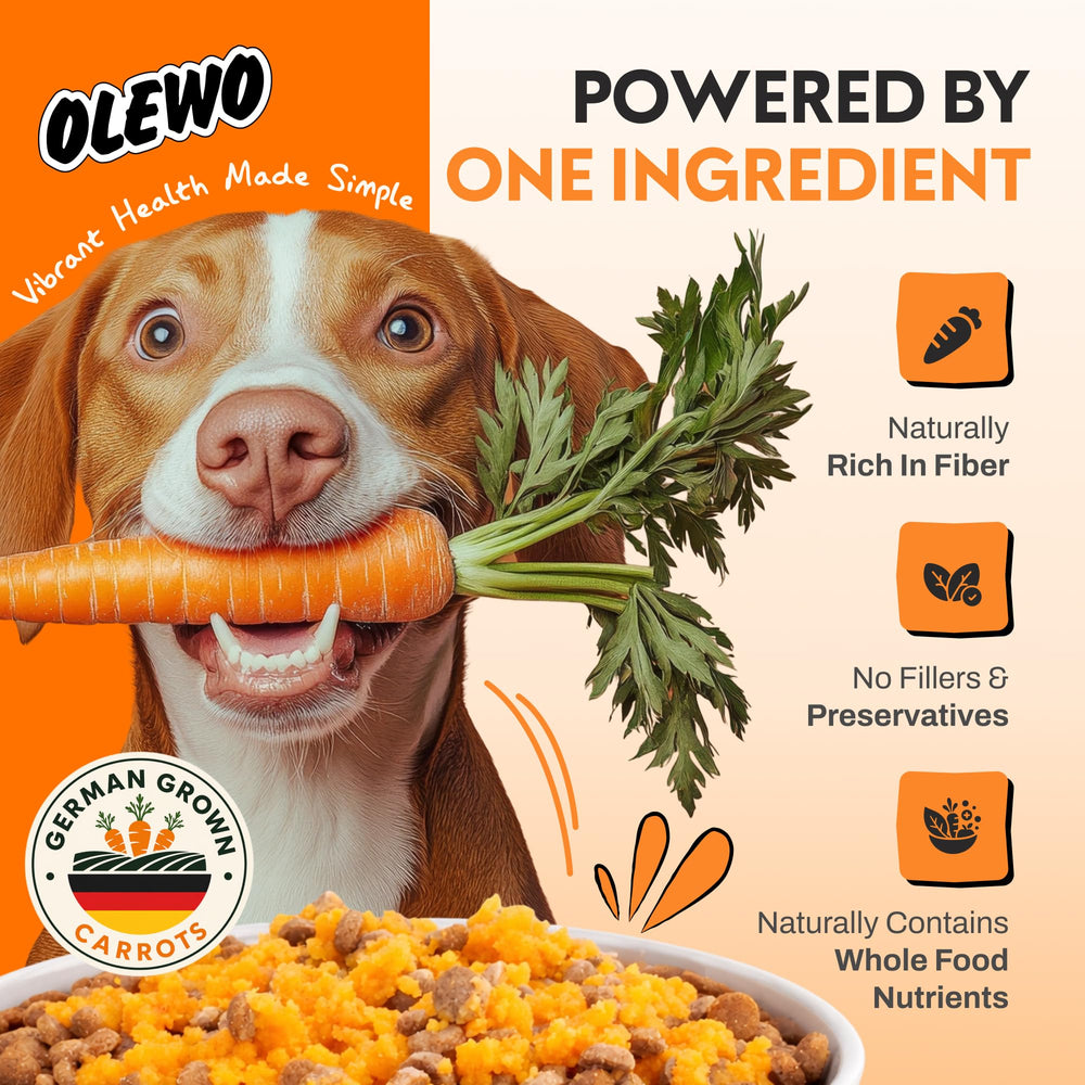 Olewo etiqueta nutricional detallada que muestra ingrediente único