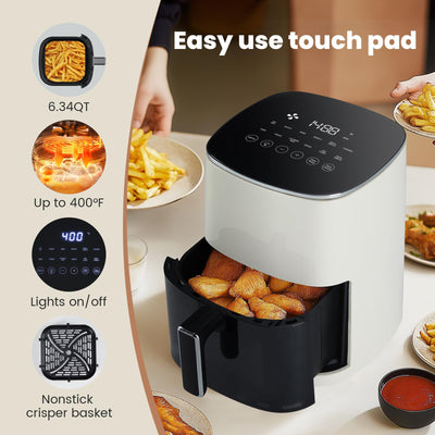 OLIXIS on kitchen counter next to utensils showing compact size benefit