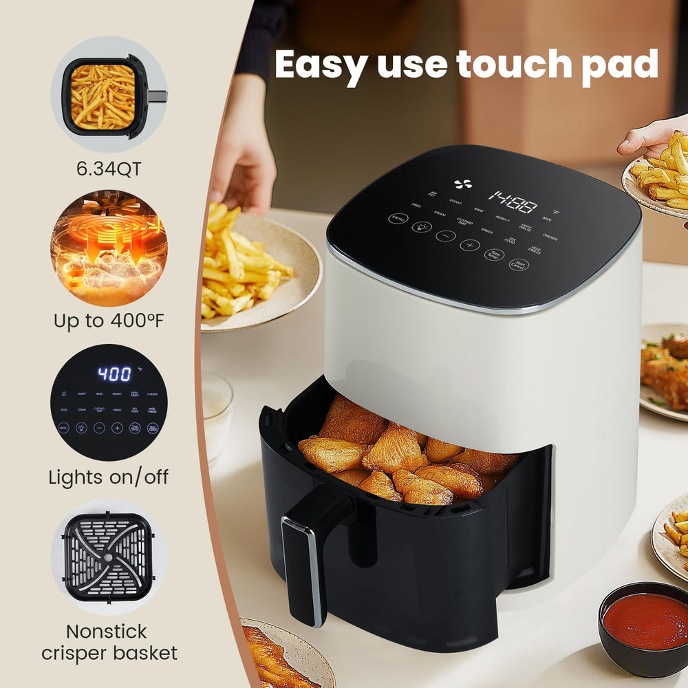 OLIXIS on kitchen counter next to utensils showing compact size benefit