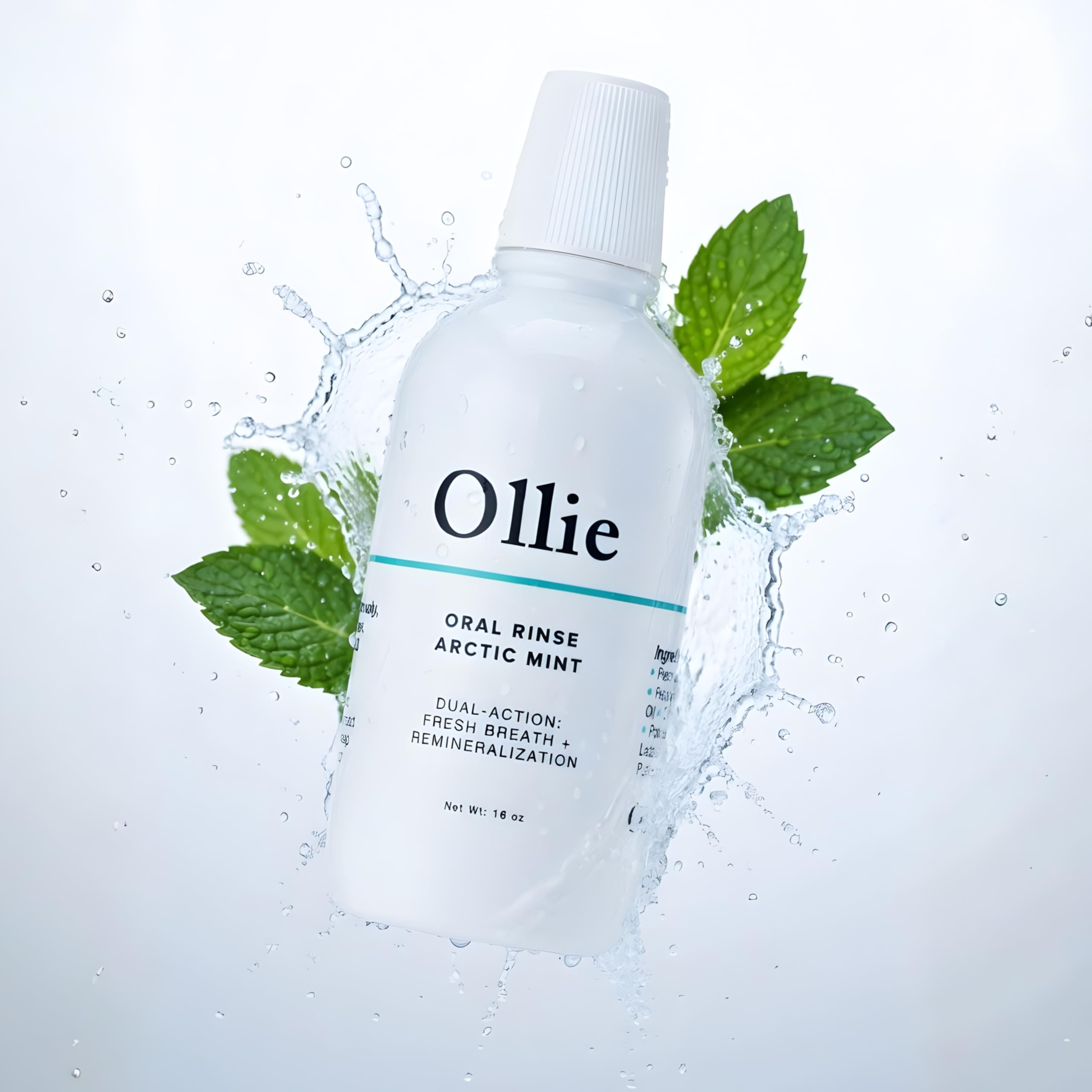 Ollie etiqueta con lista de ingredientes, transparencia y confianza