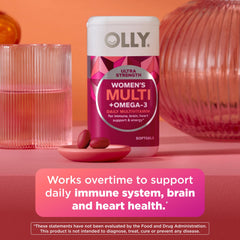OLLY primer plano de softgels resaltando textura y forma