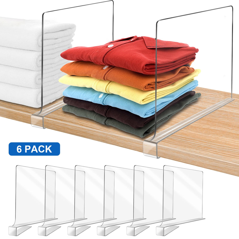 OMGelic six dividers laid flat showing pack contents and ready-to-use convenience