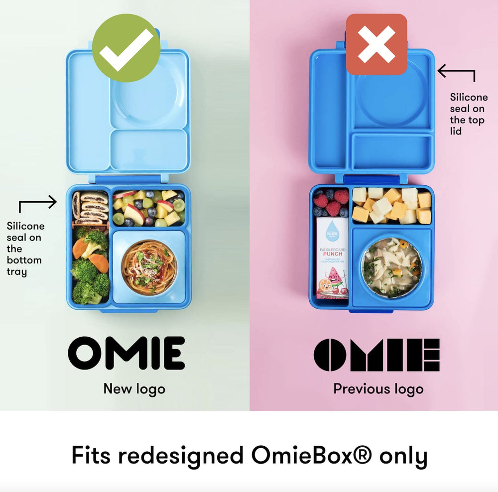 Omie OmieDip en uso con dip y verduras para meriendas prácticas