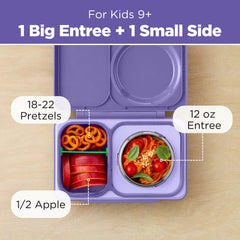 Omie OmieBox UP removable ice pack detail keeping chilled foods cold