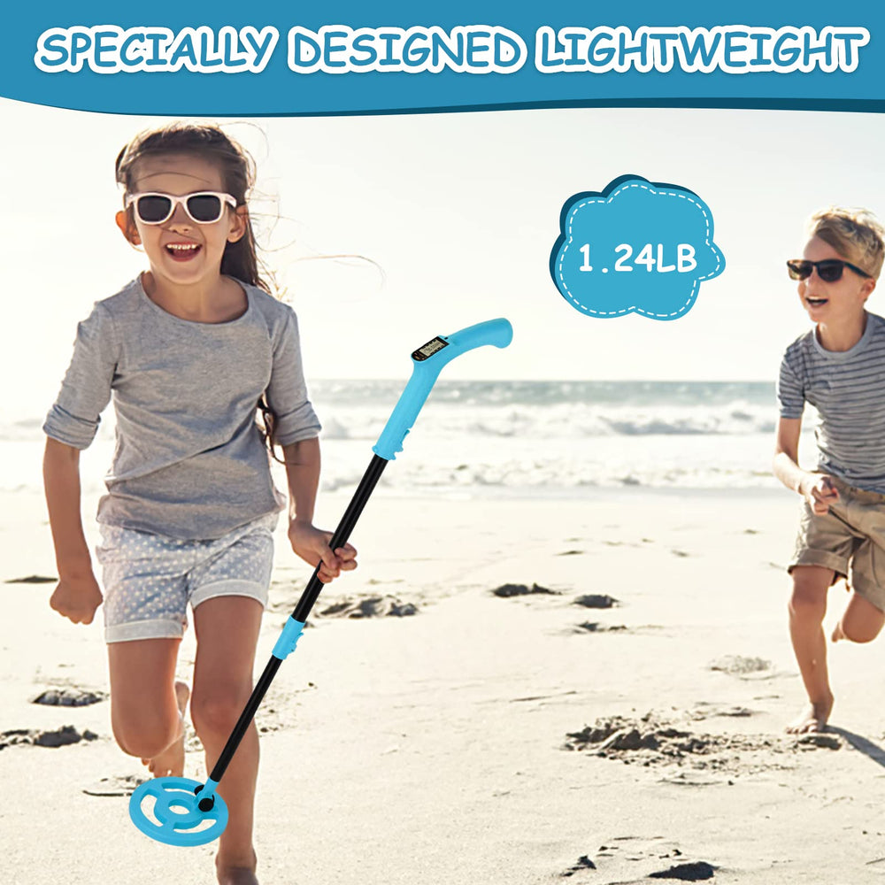 OMMO accessories including shovel rake and 9V battery for play