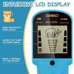 OMMO detailed view of foldable search coil for easy travel