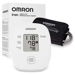 OMRON Iron frontal del dispositivo mostrando diseño y precisión