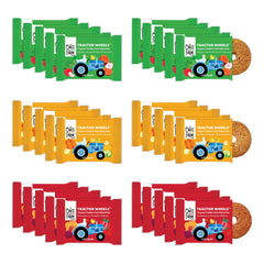 Once Upon a Farm pack frontal mostrando 30 barritas, práctico y orgánico