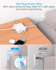 One Beat detalle de puertos USB-C y USB-A optimizados para carga inteligente