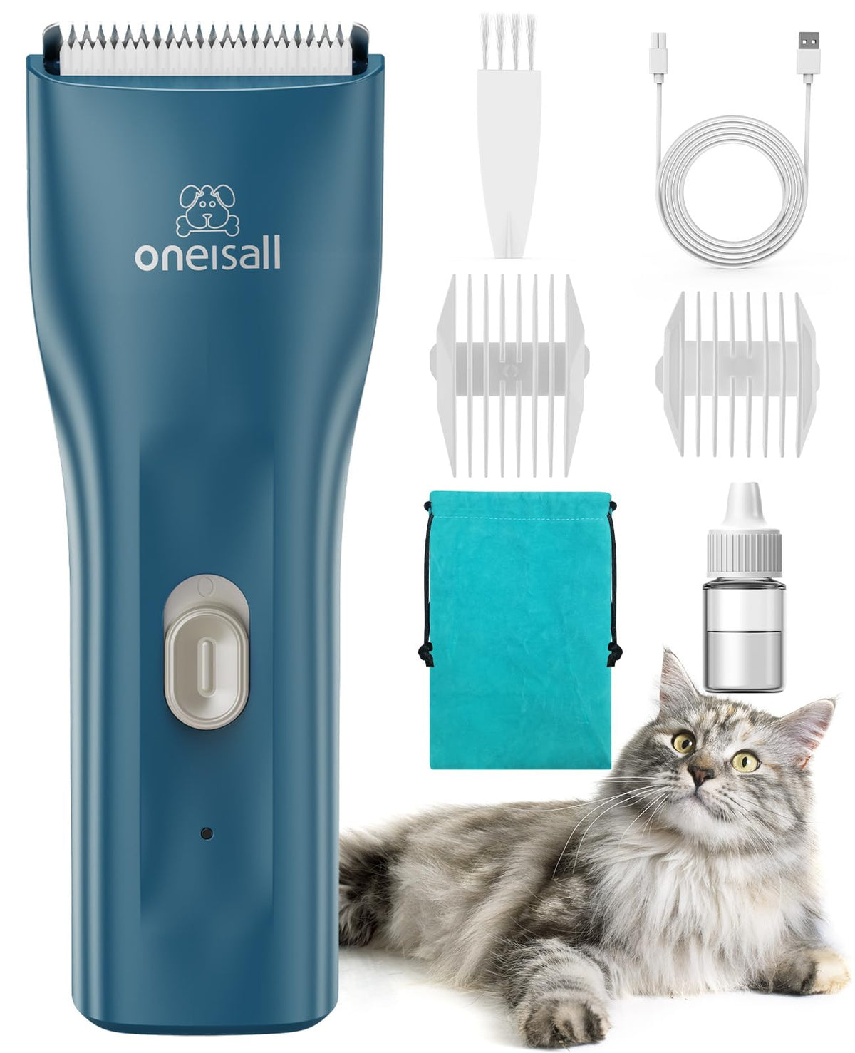 oneisall vista frontal del dispositivo, diseño compacto y fácil agarre