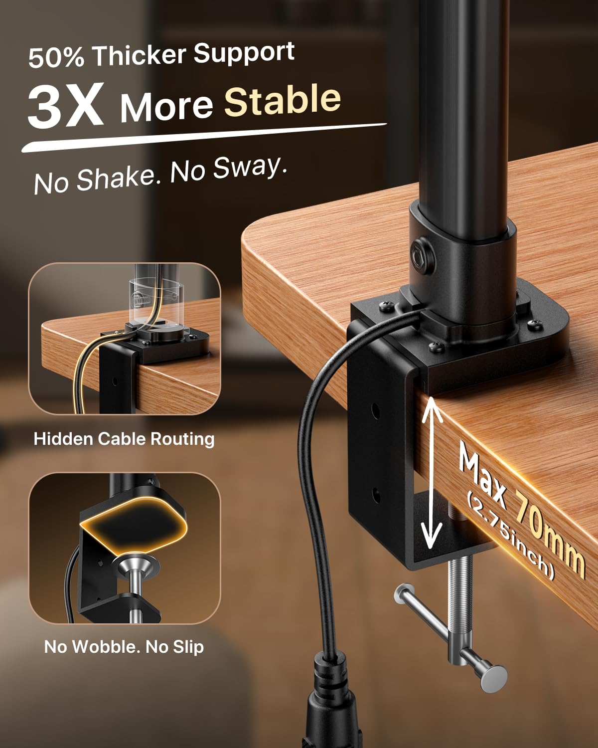 ONEMIX vista cercana de etiqueta y conector del adaptador 24W