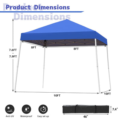 Oneofics carpa montada en feria demostrando espacio útil y visibilidad