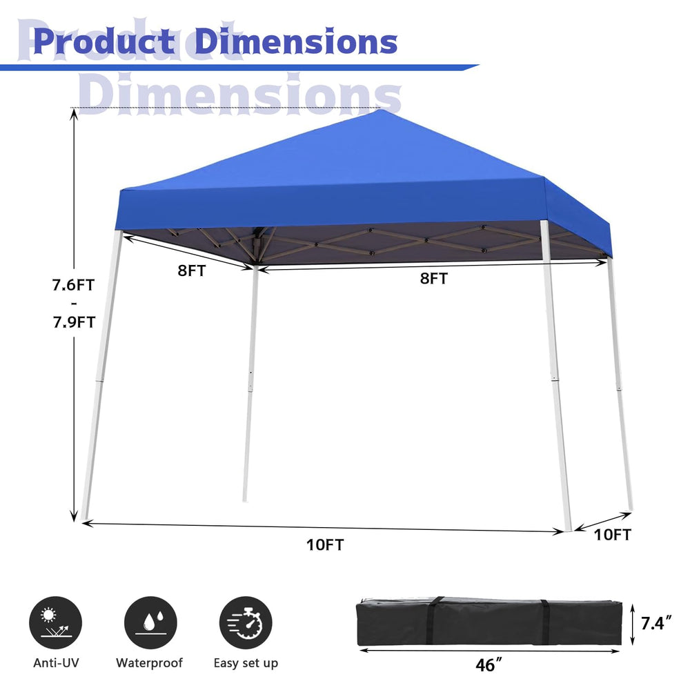 Oneofics carpa montada en feria demostrando espacio útil y visibilidad
