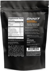 ONNIT frasco abierto con gomitas para visualización del contenido