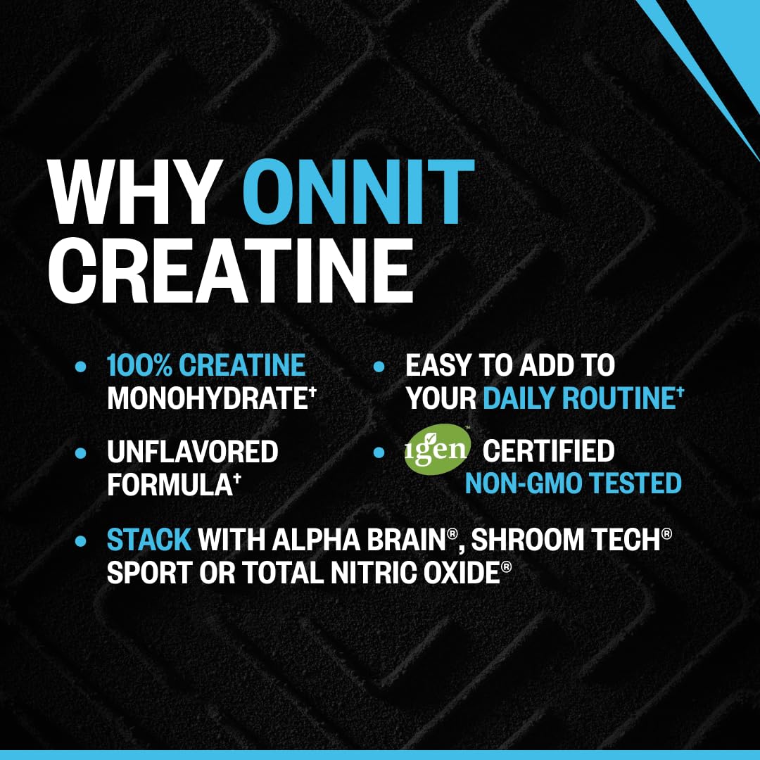 ONNIT etiqueta nutricional con información por porción para control y transparencia