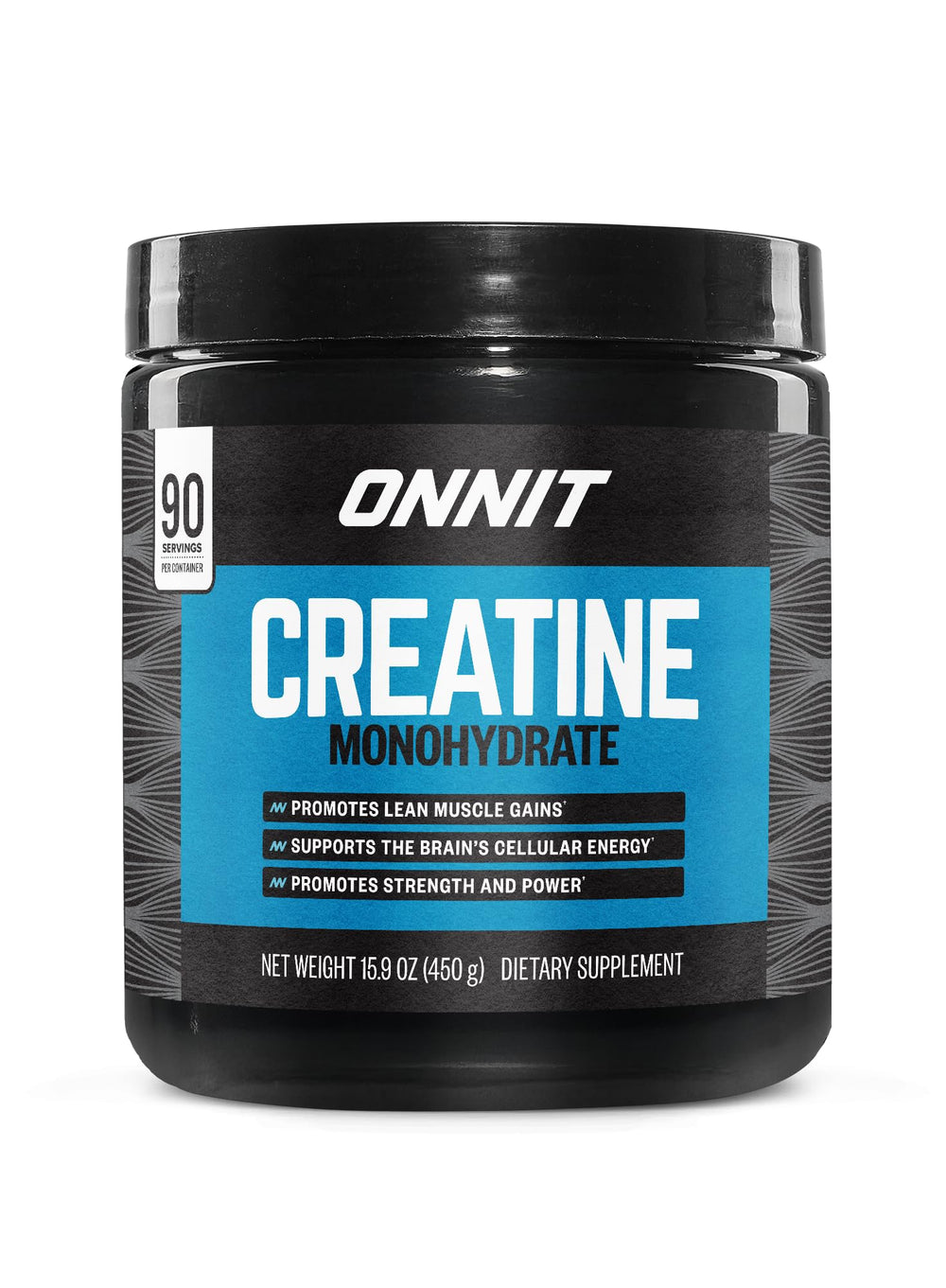 ONNIT envase frontal mostrando 90 servicios y diseño claro, fácil identificación