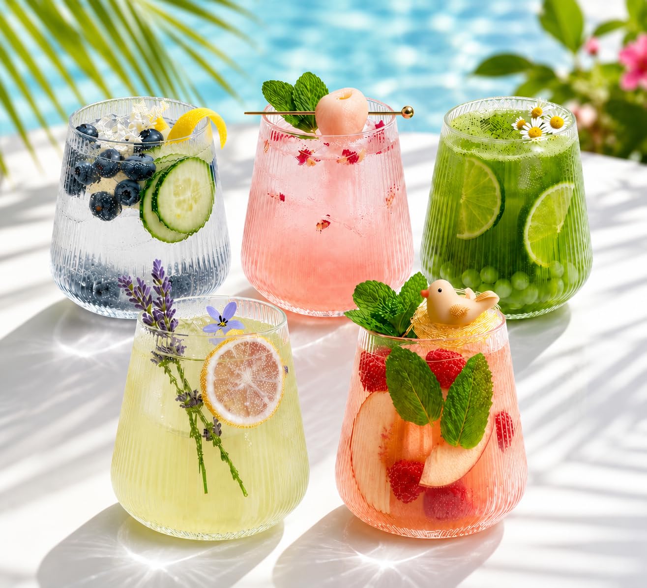 Oojami close-up of ripple texture highlighting stylish grip benefit