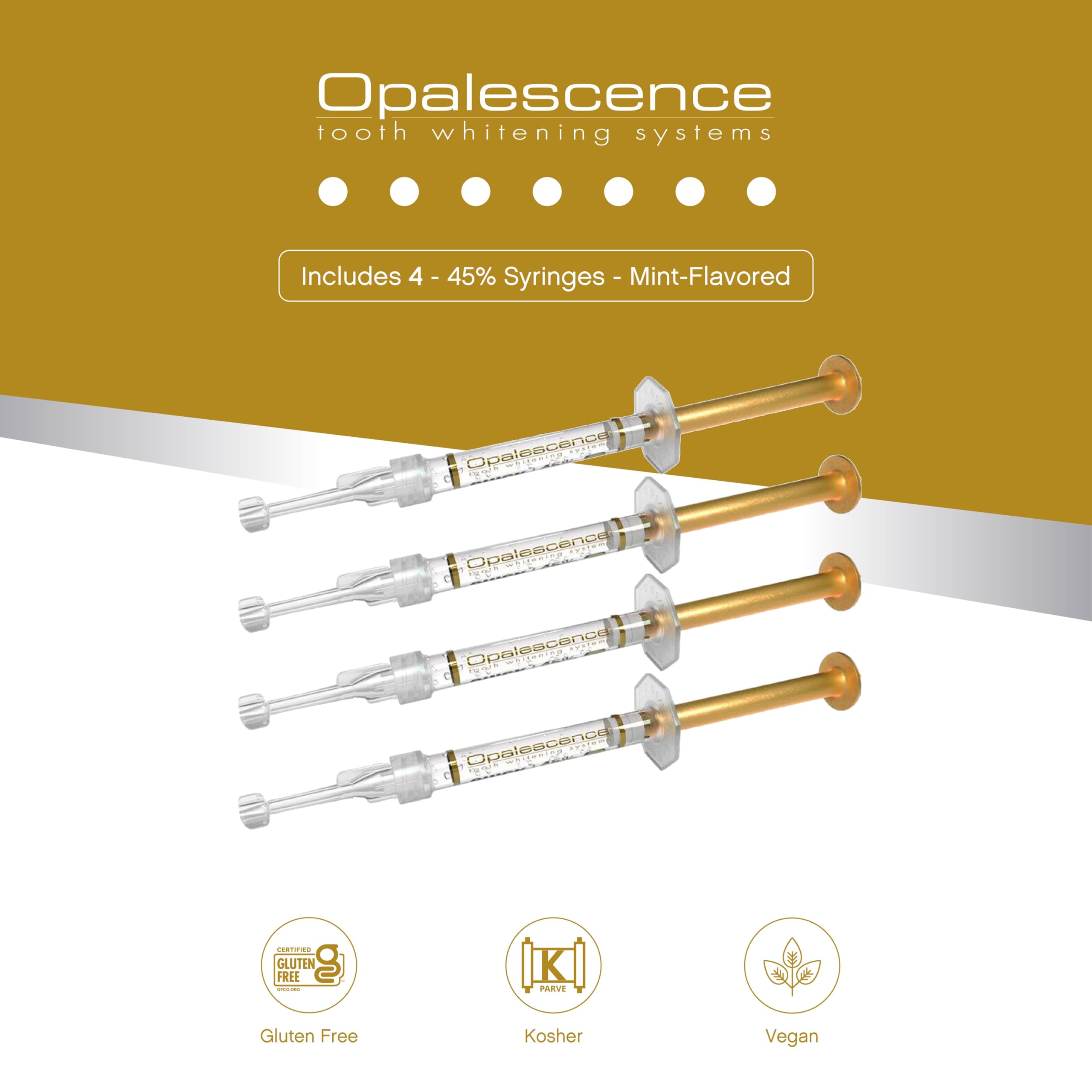 Opalescence textura del gel en primer plano ayuda a aplicación precisa